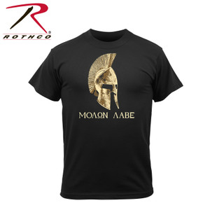 Rothco Molon Labe T-Shirt Size L Rothco Molon Labe T-Shirt Size L