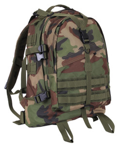 Rothco Large Camo Transport Pack Woodland Camo Rothco Large Camo Transport Pack Woodland Camo