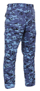 Rothco Digital Camo Tactical BDU Pants Sky Blue Digital Camo Size L Rothco Digital Camo Tactical BDU Pants Sky Blue Digital Camo Size L