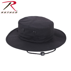 Rothco Adjustable Boonie Hat Black Size One Size Rothco Adjustable Boonie Hat Black Size One Size