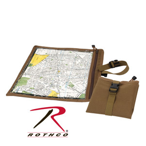 Rothco Map and Document Case Coyote Brown Rothco Map and Document Case Coyote Brown