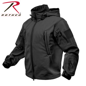 Rothco Special Ops Soft Shell Jacket Black Size XS Rothco Special Ops Soft Shell Jacket Black Size XS