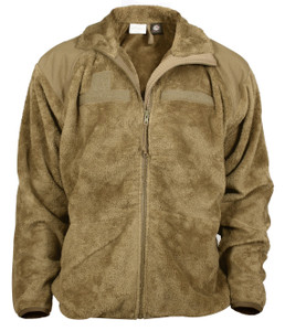 Rothco Generation III Level 3 ECWCS Fleece Jacket Coyote Brown Size S Rothco Generation III Level 3 ECWCS Fleece Jacket Coyote Brown Size S