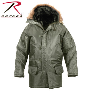 Rothco N-3B Parka Sage Green Size 2XL Rothco N-3B Parka Sage Green Size 2XL