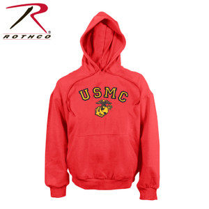 Rothco USMC Eagle, Globe & Anchor Pullover Hooded Sweatshirt Size XL Rothco USMC Eagle, Globe & Anchor Pullover Hooded Sweatshirt Size XL