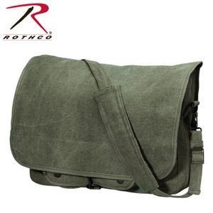 Rothco Vintage Canvas Paratrooper Bag Vintage Olive Drab Size One Size Rothco Vintage Canvas Paratrooper Bag Vintage Olive Drab Size One Size
