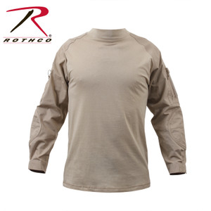 Rothco NYCO FR Fire Retardant Combat Shirt Desert Sand Size XL Rothco NYCO FR Fire Retardant Combat Shirt Desert Sand Size XL