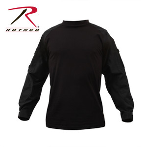Rothco NYCO FR Fire Retardant Combat Shirt Black Size L Rothco NYCO FR Fire Retardant Combat Shirt Black Size L