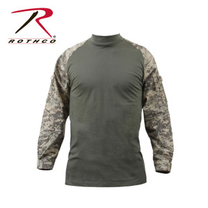 Rothco NYCO FR Fire Retardant Combat Shirt ACU Digital Camo Size L Rothco NYCO FR Fire Retardant Combat Shirt ACU Digital Camo Size L
