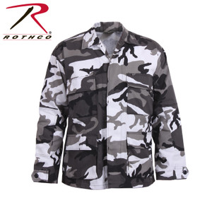 Rothco Color Camo BDU Shirt City Camo Size XS Rothco Color Camo BDU Shirt City Camo Size XS