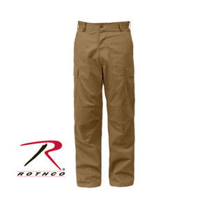Rothco Tactical BDU Cargo Pants Coyote Brown Size L (35"-39" Waist) Rothco Tactical BDU Cargo Pants Coyote Brown Size L (35"-39" Waist)