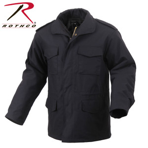Rothco M-65 Field Jacket Black Size XL Rothco M-65 Field Jacket Black Size XL