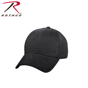 Rothco Supreme Solid Color Low Profile Cap Black Size One Size Rothco Supreme Solid Color Low Profile Cap Black Size One Size
