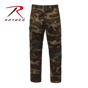 Rothco Camo Tactical BDU Pants Woodland Camo Size XL - Long Rothco Camo Tactical BDU Pants Woodland Camo Size XL - Long