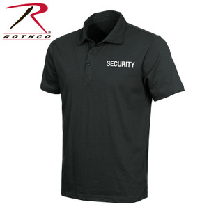 Rothco Security Polo Shirt Black Size 3XL Rothco Security Polo Shirt Black Size 3XL