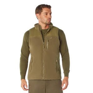 Rothco Spec Ops Tactical Fleece Vest Coyote Brown Size 2XL