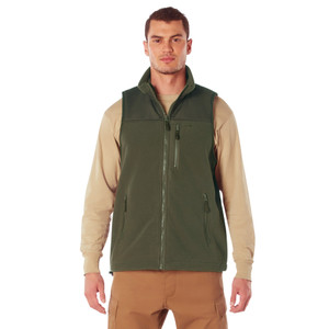 Rothco Spec Ops Tactical Fleece Vest Olive Drab Size 2XL Rothco Spec Ops Tactical Fleece Vest Olive Drab Size 2XL