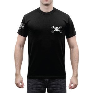 Rothco American Strength T-Shirt Black Size XL Rothco American Strength T-Shirt Black Size XL