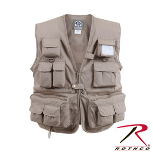 Rothco Uncle Milty Travel Vest Khaki Size S Rothco Uncle Milty Travel Vest Khaki Size S