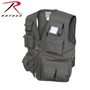 Rothco Uncle Milty Travel Vest Olive Drab Size XL Rothco Uncle Milty Travel Vest Olive Drab Size XL