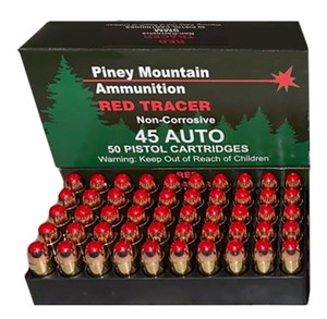 SUPERNOVA PMSN45ACR 45ACP 225FMJ RED TRACERS 20/10 SUPERNOVA PMSN45ACR 45ACP 225FMJ RED TRACERS 20/10
