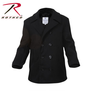 Rothco US Navy Type Pea Coat Black Size L Rothco US Navy Type Pea Coat Black Size L