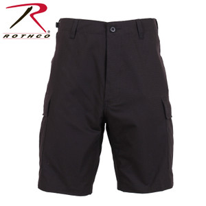 Rothco Rip-Stop BDU Shorts Black Size L