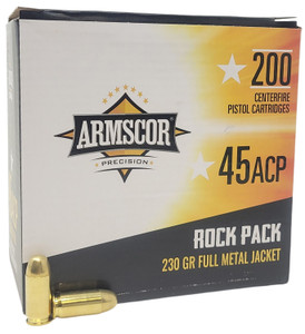 ARMS 50093 ROCK PACK 45ACP 230GR FMJ  200/4