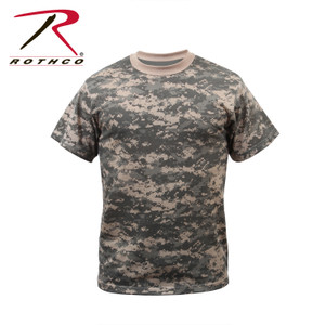 Rothco Kids Digital Camo T-Shirt ACU Digital Camo Size M