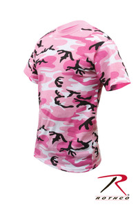 Rothco Kids Camo T-Shirts Pink Camo Size S