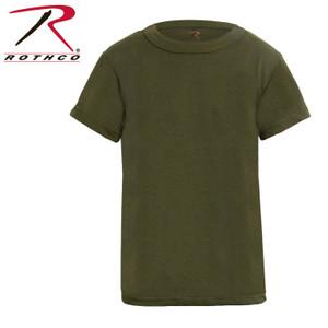 Rothco Kids T-Shirt Olive Drab Size XS