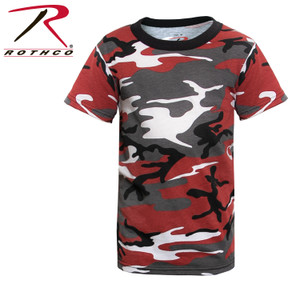 Rothco Kids Camo T-Shirts Red Camo Size M Rothco Kids Camo T-Shirts Red Camo Size M