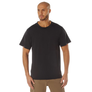 Rothco Physical Training T-Shirt - Black Black Size M Rothco Physical Training T-Shirt - Black Black Size M