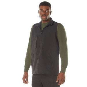 Rothco V2 Concealed Carry Soft Shell Vest Black Size 2XL Rothco V2 Concealed Carry Soft Shell Vest Black Size 2XL
