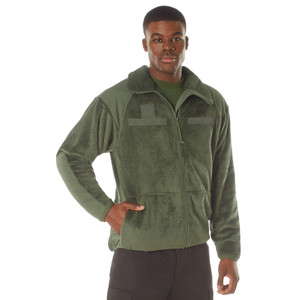 Rothco Generation III Level 3 ECWCS Fleece Jacket Olive Drab Size XL Rothco Generation III Level 3 ECWCS Fleece Jacket Olive Drab Size XL