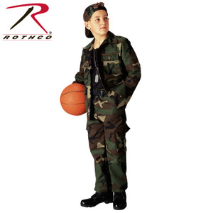 Rothco Kids Cargo Pants Woodland Camo Size 16 Rothco Kids Cargo Pants Woodland Camo Size 16