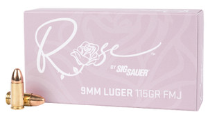 SIG E9MMB1-ROSE-50 ROSE 9MM 115GR FMJ 50/20 SIG E9MMB1-ROSE-50 ROSE 9MM 115GR FMJ 50/20