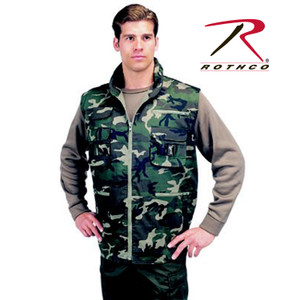 Rothco Ranger Vests Woodland Camo Size S Rothco Ranger Vests Woodland Camo Size S