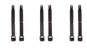 HSGI 91SC06BK SHORT CLIPS         6PK     BLACK