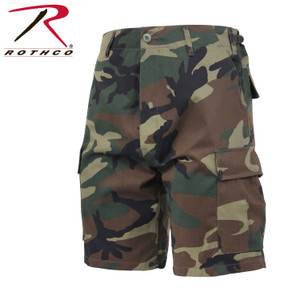 Rothco Camo BDU Shorts Woodland Camo Size XL Rothco Camo BDU Shorts Woodland Camo Size XL