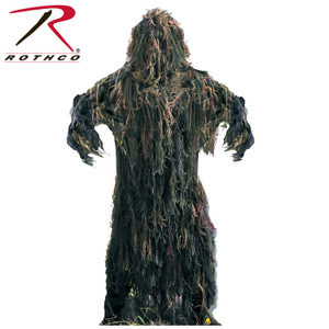 Rothco Lightweight All Purpose Ghillie Suit Woodland Camo Size XL / 2XL Rothco Lightweight All Purpose Ghillie Suit Woodland Camo Size XL / 2XL