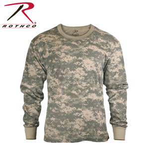 Rothco Long Sleeve Digital Camo T-Shirt ACU Digital Camo Size XL Rothco Long Sleeve Digital Camo T-Shirt ACU Digital Camo Size XL