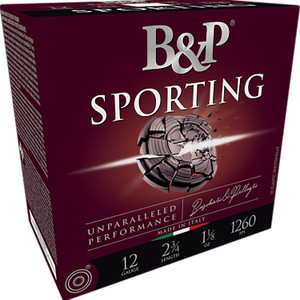 B&amp;P 12B1SC85  SPRT CLAY 12G              1OZ 25/10