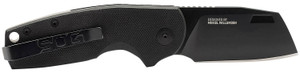 SOG-16-03-07-57  STOUT SJ CLEAVER BLACK PRESEN BX
