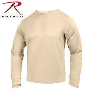 Rothco Gen III Silk Weight Underwear Top Desert Sand Size M Rothco Gen III Silk Weight Underwear Top Desert Sand Size M
