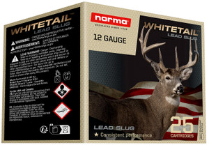NORMA 1198043410 12G 2.75 SLUG WHITETAIL 25/10 NORMA 1198043410 12G 2.75 SLUG WHITETAIL 25/10