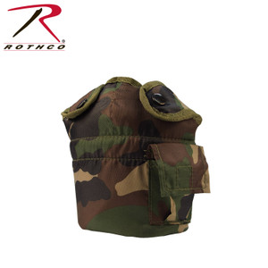 Rothco G.I. Style Canteen Cover Woodland Camo Rothco G.I. Style Canteen Cover Woodland Camo