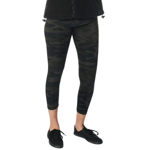 Rothco Womens Essential Leggings Midnight Black Camo Size 2XL Rothco Womens Essential Leggings Midnight Black Camo Size 2XL