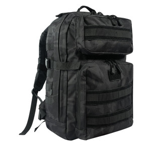Rothco Fast Mover Tactical Backpack Midnight Black Camo Rothco Fast Mover Tactical Backpack Midnight Black Camo