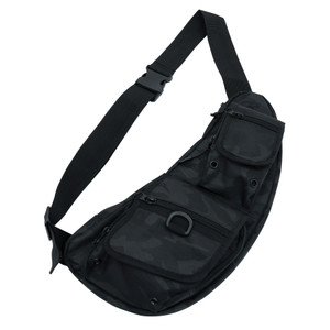 Rothco Tactical Crossbody Bag Midnight Black Camo Rothco Tactical Crossbody Bag Midnight Black Camo